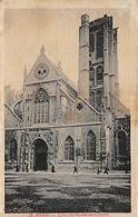 Paris 6 ème Eglise Notre Dame Des Champs  Carte Tissée Sur Soie  (Voir Scan) - Autres Monuments, édifices