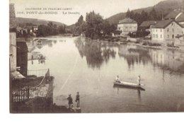 Cpa Pont De Roide, Le Doubs. - Sonstige & Ohne Zuordnung