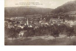 Cpa Pont De Roide, Vue Générale. - Andere & Zonder Classificatie