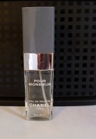 Flacon  VAPORISATEUR "POUR MONSIEUR " De CHANEL  EDT 100 Ml VIDE - Flesjes (leeg)