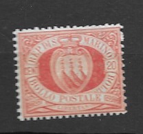 1877 MH San Marino - Unused Stamps