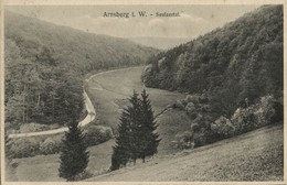 ARNSBERG I. Westfalen, Seufzertal (1912) AK - Arnsberg