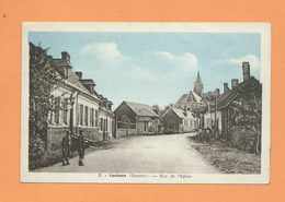 CPA - Lucheux - (Somme) - Rue De L'église - Lucheux