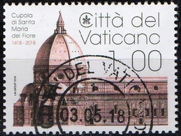 2018 - CITTA' DEL VATICANO / VATICAN CITY - SEICENTESIMO DELLA CUPOLA DI SANTA MARIA DEL FIORE. USATO - Used Stamps