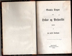 HELLAS Og PERSARRISTET - 1870 Bound 12Χ18 Cent. 180 Pages - SWEEDISH - Scandinavian Languages