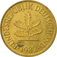 Monnaie, République Fédérale Allemande, 5 Pfennig, 1982, Karlsruhe, TTB - 5 Pfennig