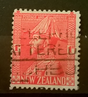 FRANCOBOLLI STAMPS NUOVA ZELANDA NEW ZELAND 1926 RE GIORGIO VI IN UNIFORME KING GIORGIO VI UNIFORM CON ANNULLO - Gebraucht