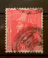 FRANCOBOLLI STAMPS NUOVA ZELANDA NEW ZELAND 1926 RE GIORGIO VI IN UNIFORME KING GIORGIO VI UNIFORM CON ANNULLO - Gebruikt