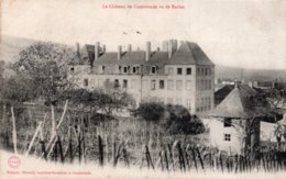 CPA   63   LE CHATEAU DE COMBRONDE VU DE BARBET---1909 - Combronde