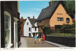 Elm Hill, Norwich - (Norfolk, England) - John Hinde - Norwich