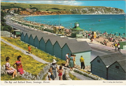 The Bay And Ballard Down, Swanage  - (1974)  - (Dorset, England) - John Hinde - Swanage