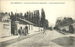 Grenoble  Casernes Du 18 Eme Genie Telegraphiste Avenue Marechal Randon - Grenoble