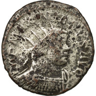 Monnaie, Maximien Hercule, Aurelianus, 290-291, Lyon, TB+, Billon, RIC:422 - La Tétrarchie (284 à 307)