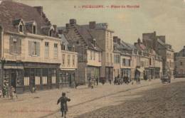 Picquigny - Place Du Marché - Scan Recto-verso - Picquigny