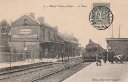 Noyelles Sur Mer - La Gare - Scan Recto-verso - Noyelles-sur-Mer