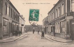 Albert -rue De La Gare - Scan Recto-verso - Albert