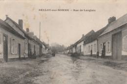 Belloy Sur Somme - Rue De L'Anglais- Scan Recto-verso - Other & Unclassified