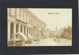 CPA Vénézuela Carte Photo RPPC Circulé Calle De Colon - Venezuela