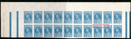 Russia,1931/32,3k,WMK,Mi#367B,Y&T#439,Scott#458,error Shown On Scan,piece Of Sheet With 20 Stamps MNH * * ,as Scan - Other & Unclassified