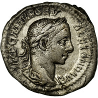 Monnaie, Alexander, Denier, AD 226, Roma, TTB, Argent, Cohen:187 - The Severans (193 AD To 235 AD)