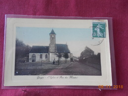 CPA - Garges - L'Eglise Et Rue Des Ménéen - Garges Les Gonesses