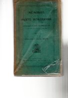 Mémoires De La Société DUNKERQUOISE. 1910.cinquante-et-unième Volume .broché. 546 Pages.1910 - Picardie - Nord-Pas-de-Calais