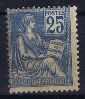 France: Yv 114 Not Used (*) SG - Neufs