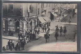 Carte Postale 54. Lunéville Fête Du 10 Aout 1919 Cavalier Très Beau Plan - Luneville