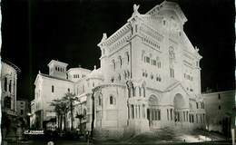 Monaco - La Cathédrale Illuminée - Semi Moderne Petit Format - Bon état - Kathedraal Van Onze-Lieve-Vrouw Onbevlekt Ontvangen