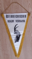 Pennant AUSTRIA Rugby Federation Association 27x39 Cm - Rugby