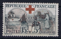 France: Yv 156 MH/* Flz/ Charniere 1918 - Ungebraucht