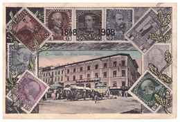 Romania Bukowina Czernowitz Cernauti Hotel Schwarzer Adler Stamps Timbre 1915 RARE Osterreichische Post 1848-1908 - Roumanie