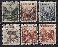 SLOWAKEI 1940 - MiNr: 71 - 75 Komplett Used - Used Stamps