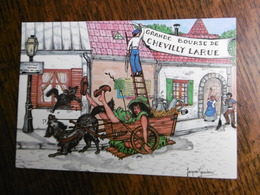 D 94 - Chevilly Larue - 16e Bourse Aux Cartes Postales - 11 Février 1996 - Dessin Jacques Gandois - Chevilly Larue