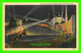 NEW YORK CITY, NY - ELCO YACHT AT RCA EXHIBIT, NEW YORK WORLD'S FAIR, 1939 - - Exposiciones