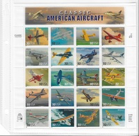 USA 1997 Sheet Aviation Classic America Aircraft ,Planes,Scott # 3142,VF MNH** - Volledige Vellen