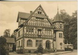 Bad Liebenstein V. 1971  Postamt Mit Alten Bus (2852) - Bad Liebenstein