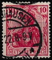 T.-P. Oblitéré - Germania Mit Kaiserkrone DEUTSCHES REICH Fond Ligné Filigrane Losange - N° 84 (Yvert) - Empire 1905 - Oblitérés