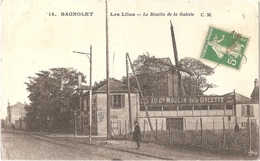 Dépt 93 - LES LILAS - Le Moulin (à Vent) De La Galette - C. M. N° 14 - (Bagnolet) - Les Lilas