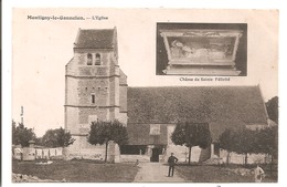 28 - MONTIGNY LE GANNELON - L'Eglise. - Montigny-le-Gannelon