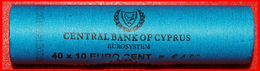 # GREECE: CYPRUS ★ 10 CENT 2018 UNC ROLL UNCOMMON! LOW START ★ NO RESERVE! - Rollen