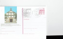 GERMANY 1985 - RASTATT- POSTKARTE - OBLT "RASTATT EUROPASTADT. BAROCKSTADT " 29.11.85 STADT DES BAROCKS IMAGE  PRESTAMPE - Rastatt