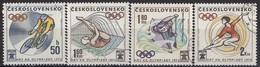 CZECHOSLOVAKIA 2067-2070,used - Winter 1972: Sapporo