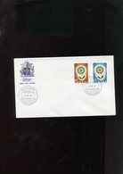 1964 Europa CEPT ICELAND FDC Flowers Joint Issue - 1964