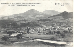 HAUTE LOIRE - 43 - RETOURNAC - Vue Générale Prise De La Croix De Mission - Retournac