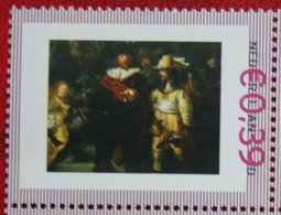 Rembrandt De Nachtwacht Painting Painter Art Persoonlijke Zegel POSTFRIS / MNH ** NEDERLAND / NIEDERLANDE / NETHERLANDS - Francobolli Personalizzati