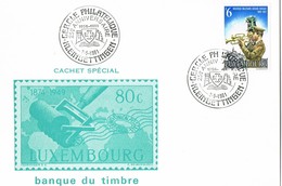 30428. Tarjeta KLEINBETTINGEN (Luxembourg) 1981. Anniversaire Cercle Philatelic - Covers & Documents