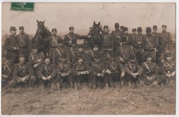 Carte Photo 21 DIJON Militaria Régiment N° 27 Infanterie - Photographe Ferrary Soldat Moreau Saint Germain Les Senailly - Dijon