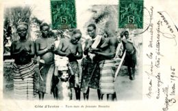 N°65697 -cpa Côte D'Ivoire -Tam Tam De Femmes Baoulés- - Côte-d'Ivoire