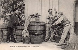 CPA De La SARTHE - Fabrication Du Cidre - Le Pressoir. - Sonstige & Ohne Zuordnung